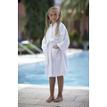 Kid's Kimono Collar Cotton Velour Bathrobe - 12 Oz. (Size 3-5)